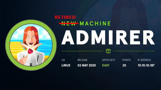 HackTheBox - Admirer thumbnail