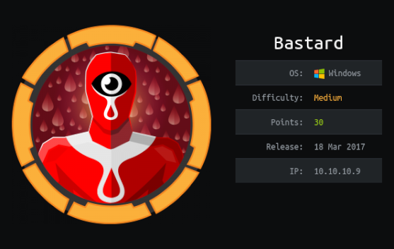 HackTheBox - Bastard thumbnail